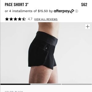 Nobull Pace Short 3”